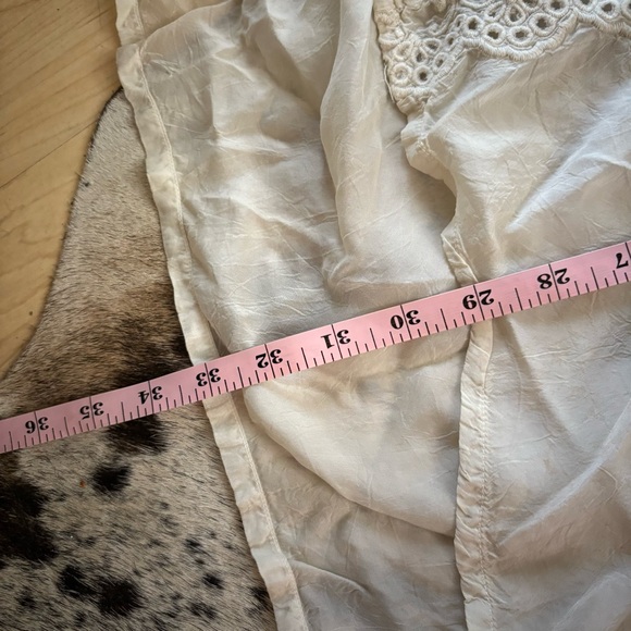 JOHNNY WAS Collection Liya Georgette Tunic Blouse Embroidery Eyelet Size 1X - Picture 8 of 8
